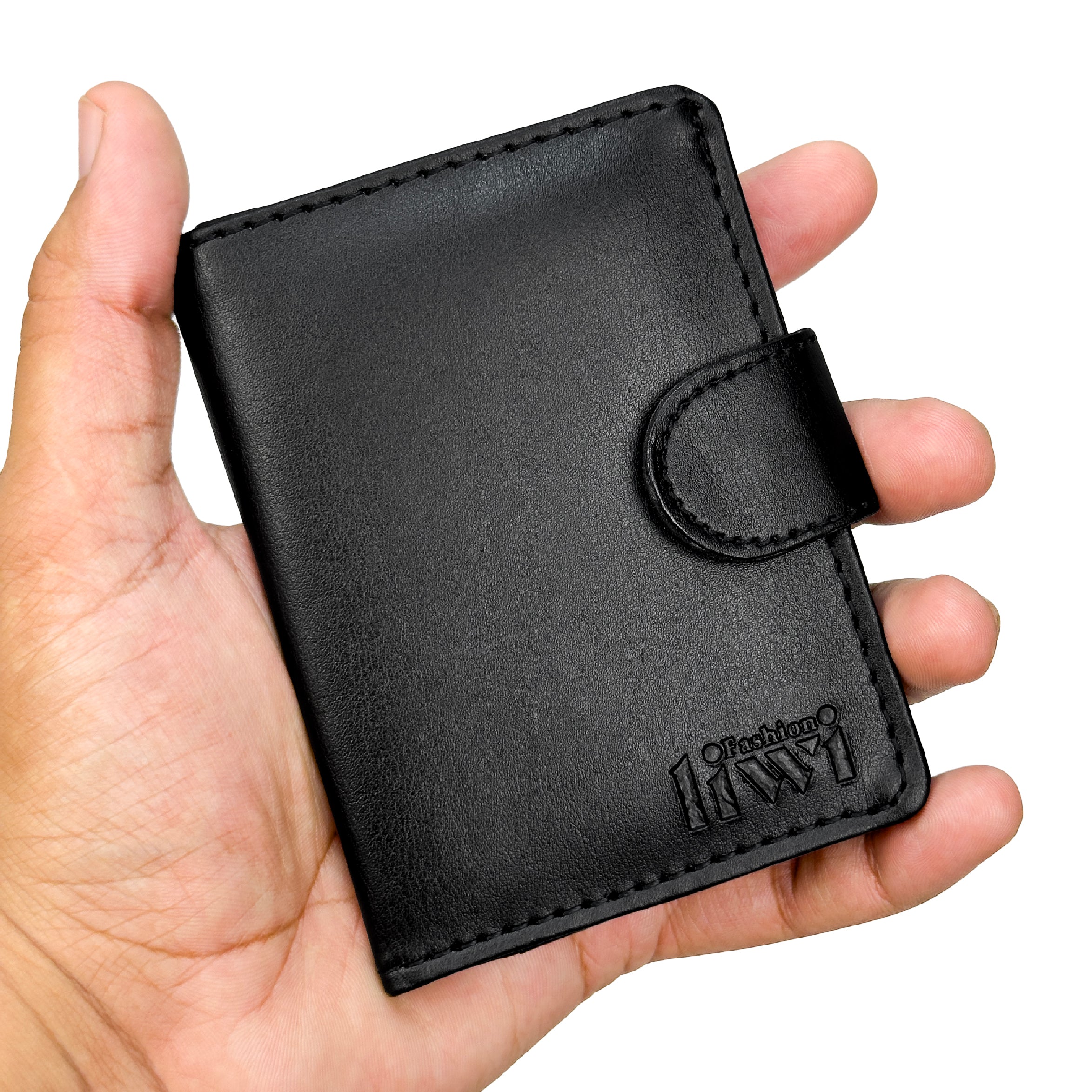 Button Closure Wallet