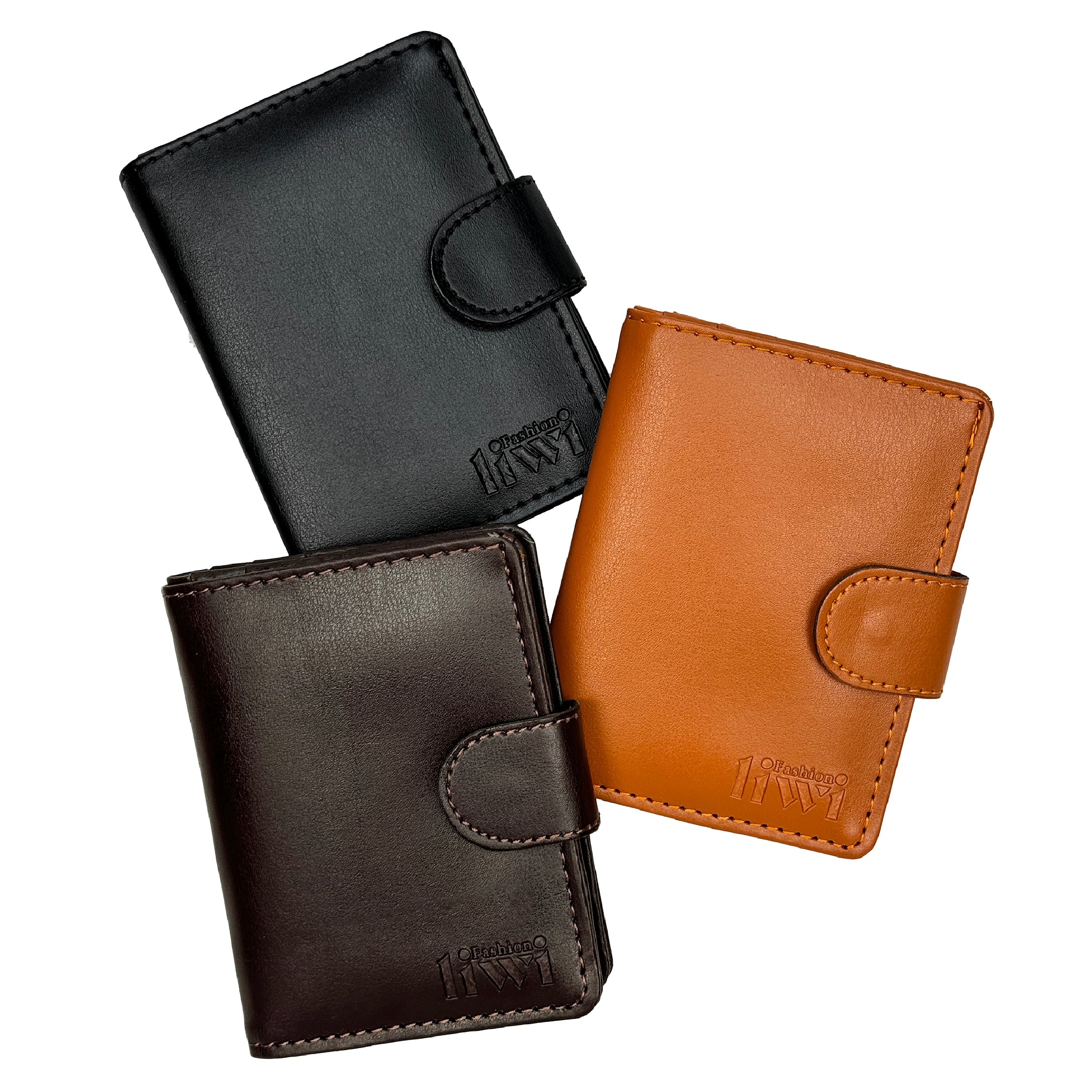 Button Closure Wallet